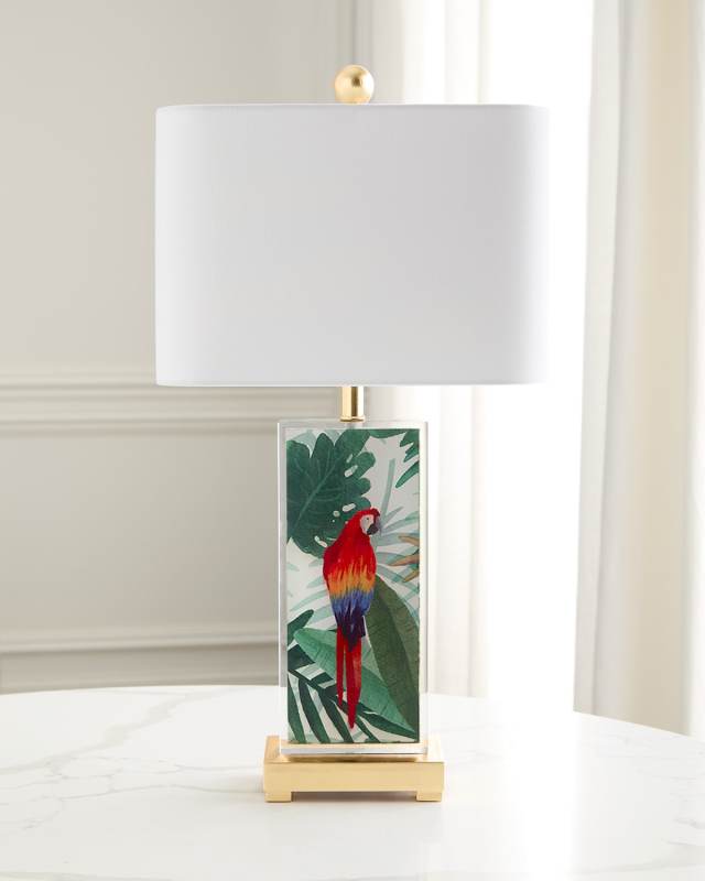 Birds of Paradise 25" Table Lamp